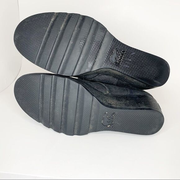 Sorel‎ Toronto Black Boots Sz 7 - Picture 6 of 8
